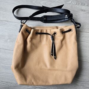 Banana Republic Bucket Bag Purse Leather